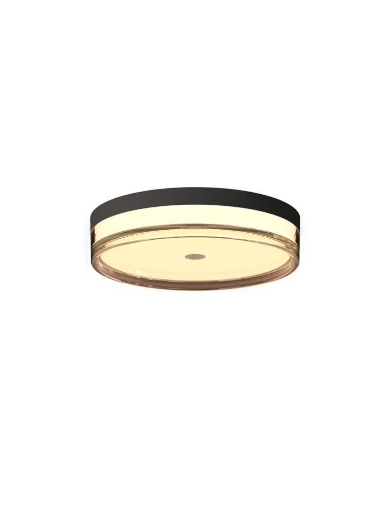 LED ceiling lamps - ITALUX Molino Ceiling 1xLED 32W switchable 2800K/4000K/6000K Black PLF-64536-M-BK - product kolory-swiatla.pl 2