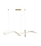 Pendant lamps over the island - ITALUX Mila Pendant 1xLED 40W from 3000K to 6000K White PND-23523-GD - product 1