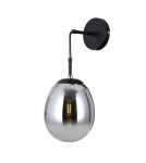 Cantilever wall lamps - ITALUX Meolo Wall Mounted 1xE14 5W Matte Black WL-40825-1-BK - product 1