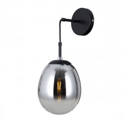 ITALUX Meolo Ścienna 1xE14 5W Czarny mat WL-40825-1-BK