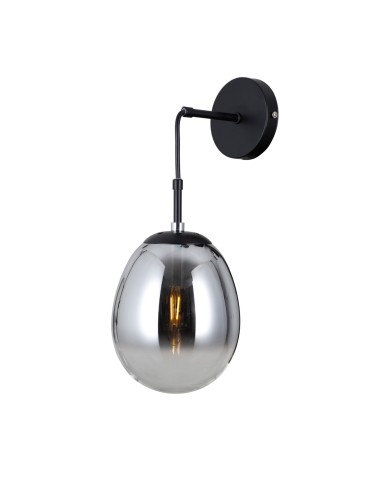 ITALUX Meolo Wall Mounted 1xE14 5W Matte Black WL-40825-1-BK