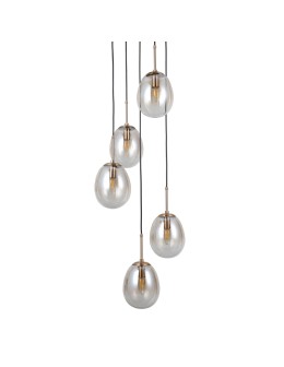 ITALUX Meolo Wisząca 5xE14 5W Złoty PND-40825-5-GD - produkt 2