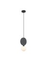 ITALUX Andrea Pendant 1xG9 25W Black, Gray PND-59779-1M-GR