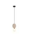 ITALUX Andrea Pendant 1xG9 25W Black, Beige PND-59779-1M-BG
