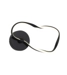 LED wall lamps - ITALUX Amaya Wall-mounted 1xLED 20W from 3000K to 6000K Black WL-22782-BK - product 1