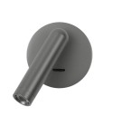 Reading wall lamps - ITALUX Carda Reading Wall Mount 1xLED 2.5W 3000K Grey WL-64834-1-GR - product 3
