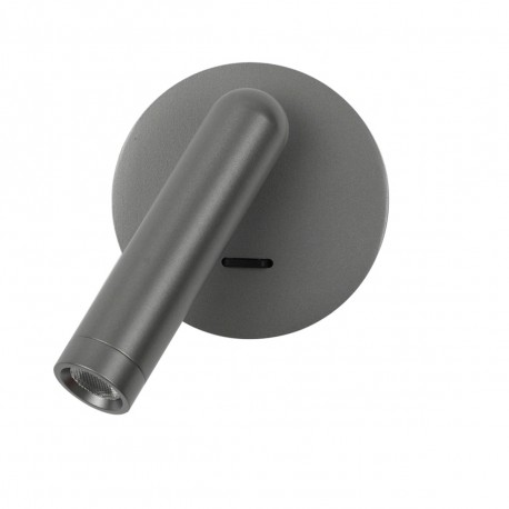 ITALUX Carda Ścienna do Czytania 1xLED 2.5W 3000K Szary WL-64834-1-GR