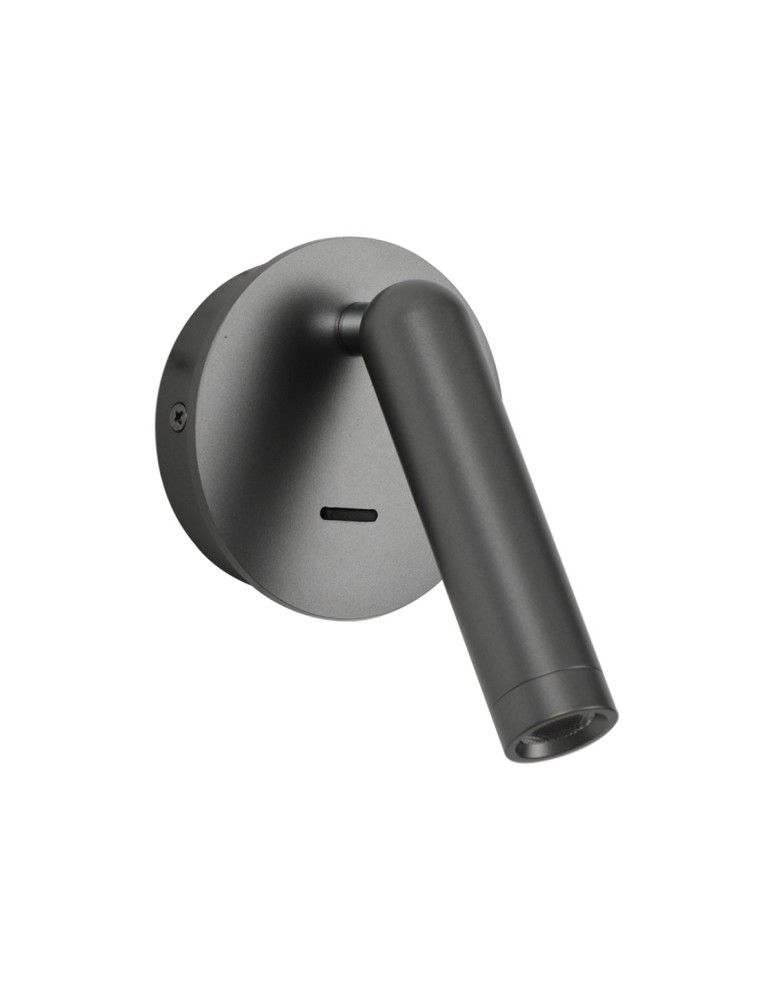 Reading wall lamps - ITALUX Carda Reading Wall Mount 1xLED 2.5W 3000K Grey WL-64834-1-GR - product kolory-swiatla.pl 2