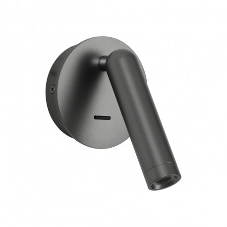ITALUX Carda Ścienna do Czytania 1xLED 2.5W 3000K Szary WL-64834-1-GR