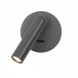 ITALUX Carda Ścienna do Czytania 1xLED 2.5W 3000K Szary WL-64834-1-GR