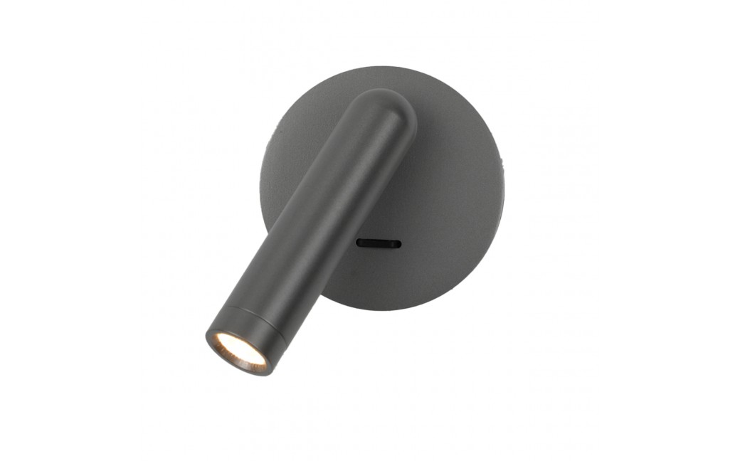 ITALUX Carda Ścienna do Czytania 1xLED 2.5W 3000K Szary WL-64834-1-GR