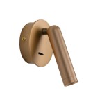 Reading wall lamps - ITALUX Carda Reading Wall Mount 1xLED 2.5W 3000K Gold WL-64834-1-GD - product 2