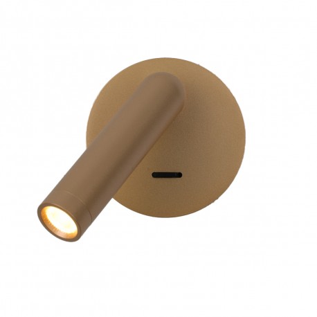 ITALUX Carda Ścienna do Czytania 1xLED 2.5W 3000K Złoty WL-64834-1-GD