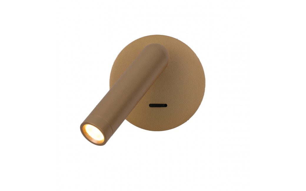 ITALUX Carda Ścienna do Czytania 1xLED 2.5W 3000K Złoty WL-64834-1-GD