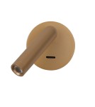 Reading wall lamps - ITALUX Carda Reading Wall Mount 1xLED 2.5W 3000K Gold WL-64834-1-GD - product 3