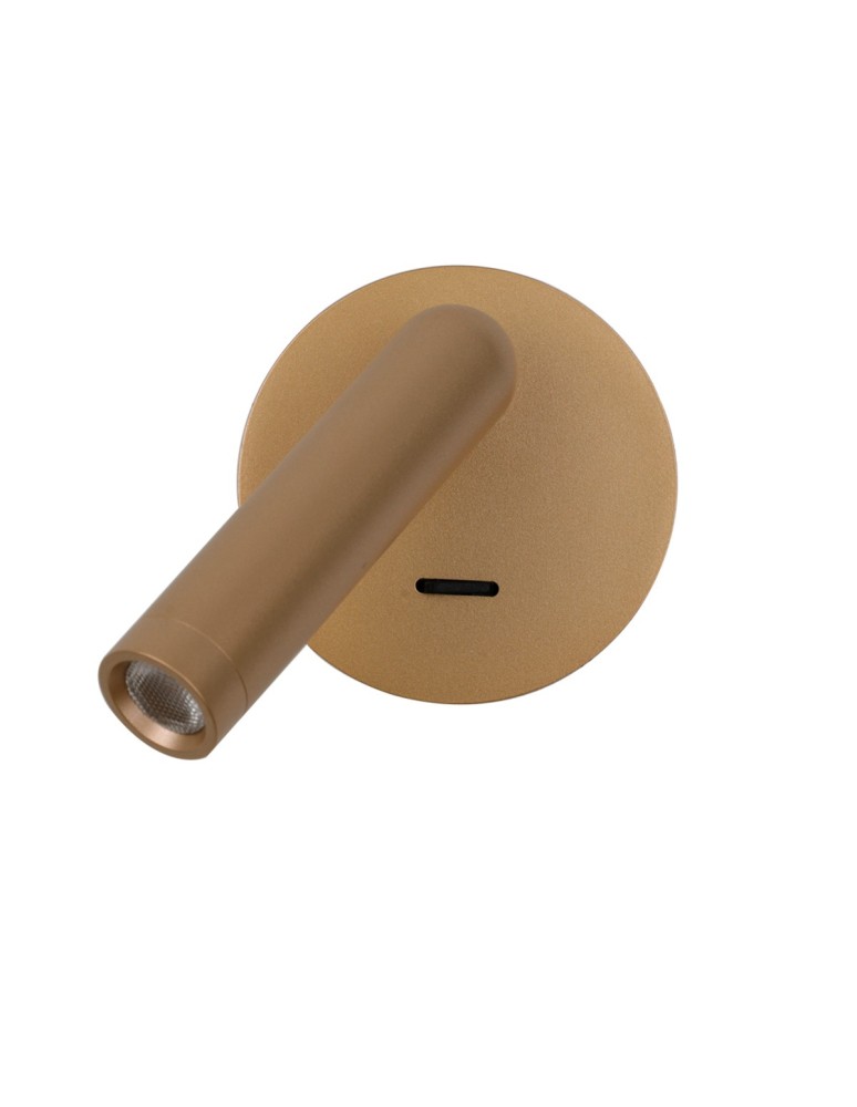 Reading wall lamps - ITALUX Carda Reading Wall Mount 1xLED 2.5W 3000K Gold WL-64834-1-GD - product kolory-swiatla.pl 3