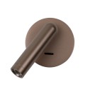 Reading wall lamps - ITALUX Carda Reading Wall Mount 1xLED 2.5W 3000K Coffee WL-64834-1-CF - product 2