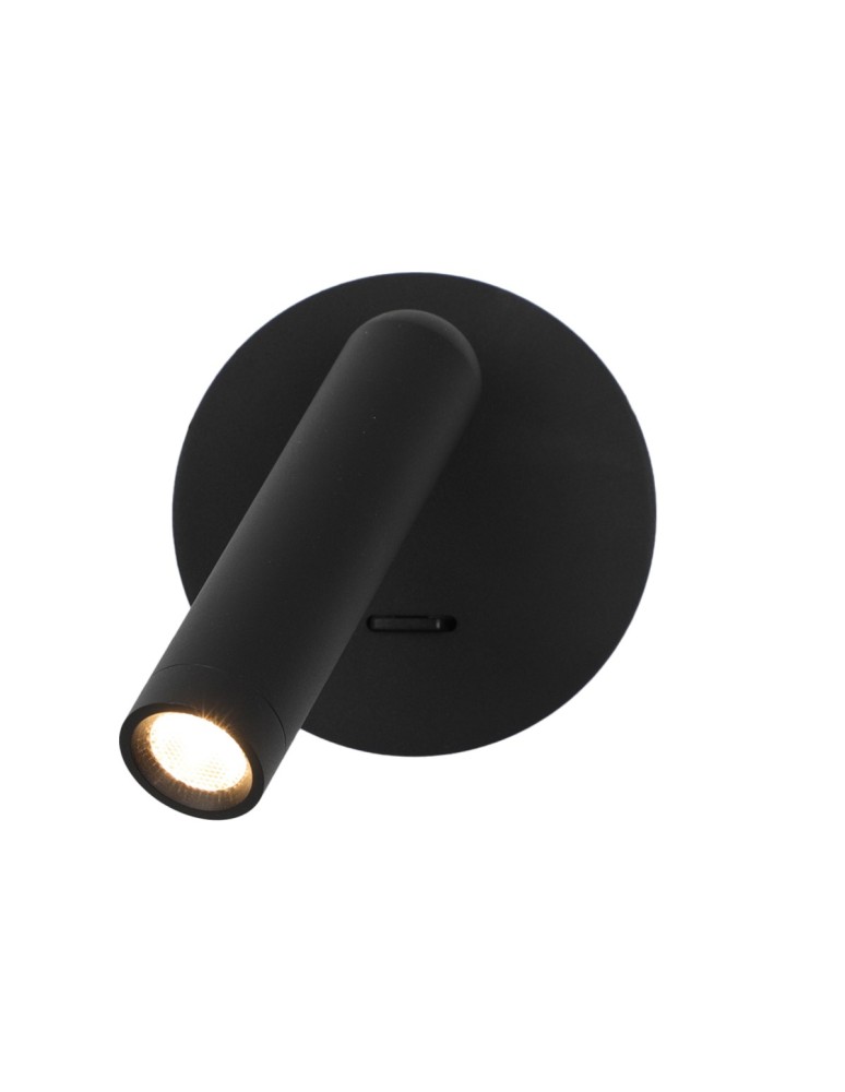 Reading wall lamps - ITALUX Carda Reading Wall Mount 1xLED 2.5W 3000K Black WL-64834-1-BK - product kolory-swiatla.pl 1
