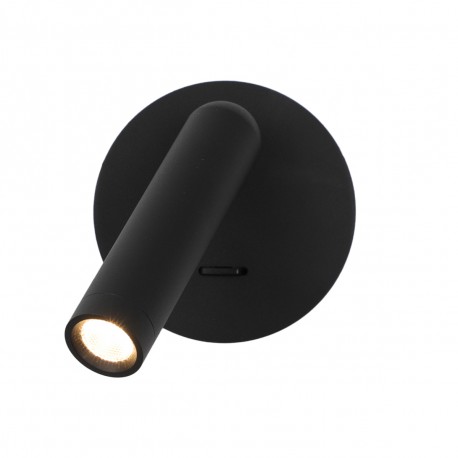 ITALUX Carda Ścienna do Czytania 1xLED 2.5W 3000K Czarny WL-64834-1-BK