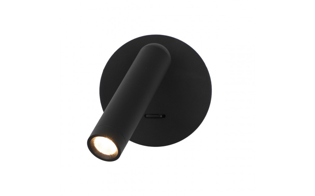 ITALUX Carda Ścienna do Czytania 1xLED 2.5W 3000K Czarny WL-64834-1-BK