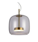 Single pendant lamps - ITALUX Caste Pendant 1xLED 10W 3000K Gold PND-17760A-BRSS-CL - product 2