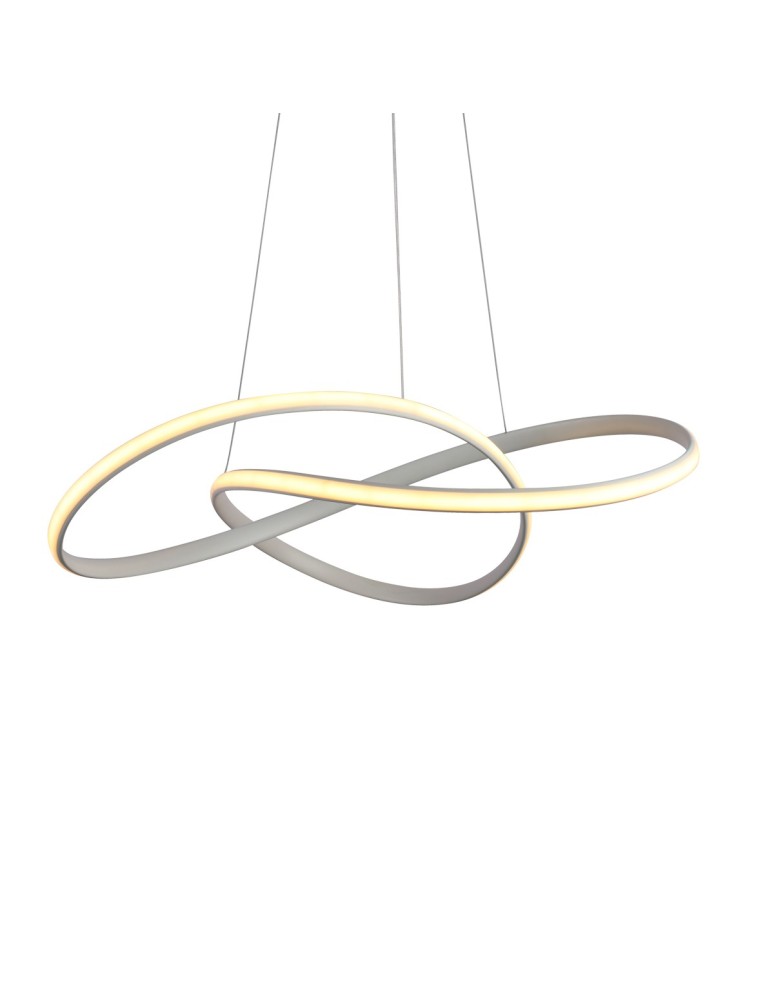 LED pendant lamps - ITALUX Consa Pendant 1xLED 40W 3000K White PND-19221-WH - product kolory-swiatla.pl 2