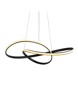 ITALUX Consa Pendant 1xLED 40W 3000K Black PND-19221-BK - product 2