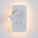 ITALUX Doria Ścienna do Czytania 2xLED 8W 3000K Biały WL-83957-1-WH
