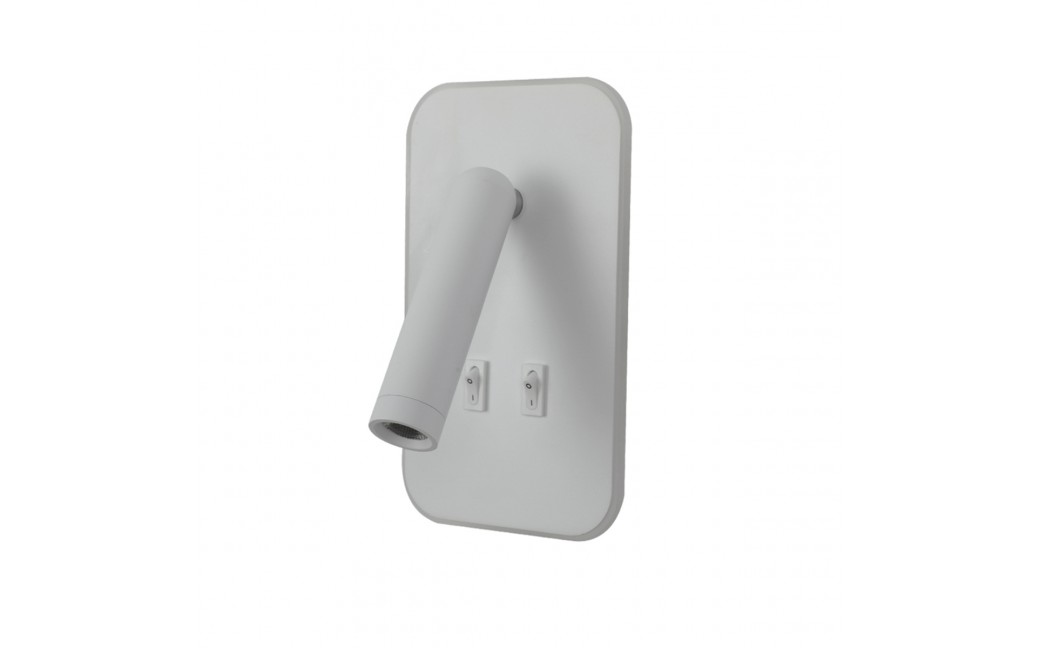 ITALUX Doria Ścienna do Czytania 2xLED 8W 3000K Biały WL-83957-1-WH