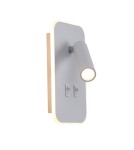 Reading wall lamps - ITALUX Doria Reading Wall Mount 2xLED 8W 3000K White WL-83957-1-WH - product 2