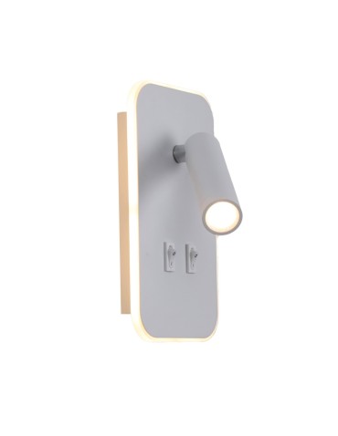 ITALUX Doria Reading Wall Mount 2xLED 8W 3000K White WL-83957-1-WH - product 2