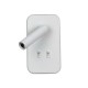 ITALUX Doria Ścienna do Czytania 2xLED 8W 3000K Biały WL-83957-1-WH