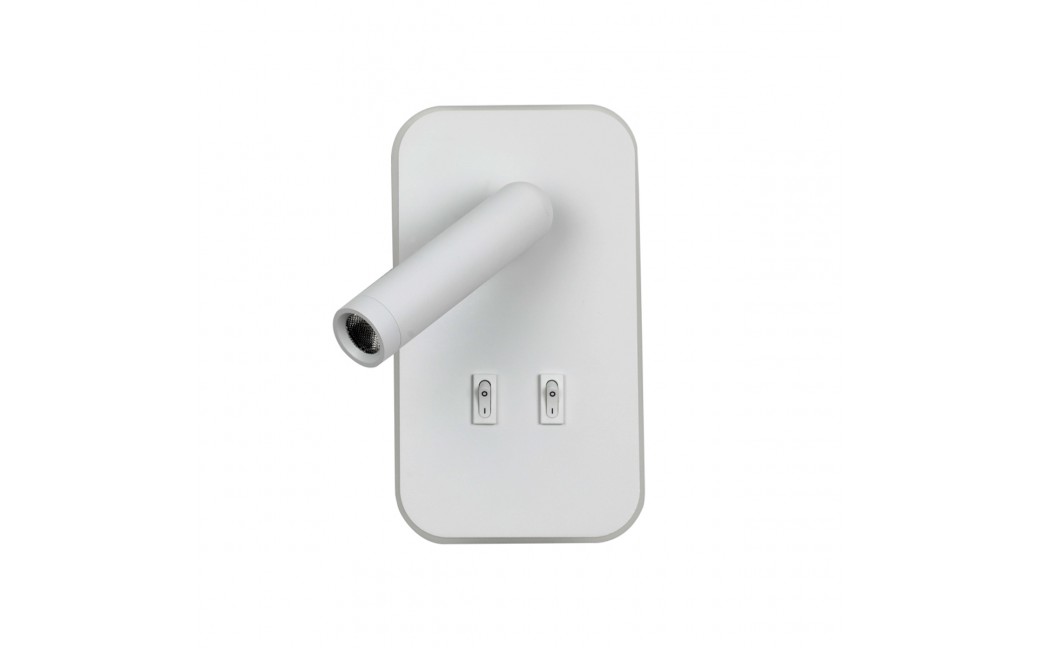 ITALUX Doria Ścienna do Czytania 2xLED 8W 3000K Biały WL-83957-1-WH