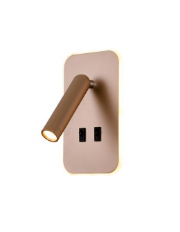 ITALUX Doria Reading Wall Mount 2xLED 8W 3000K Gold WL-83957-1-GD - product 2