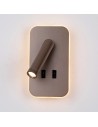 ITALUX Doria Reading Wall Mount 2xLED 8W 3000K Coffee WL-83957-1-CF