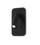 Reading wall lamps - ITALUX Doria Reading Wall Mount 2xLED 8W 3000K Black WL-83957-1-BK - product 3