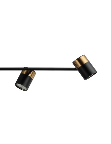 ITALUX Elice Pendant 4xGU10 35W Black, Brass PND-58892-4-BK-BRO - product 2