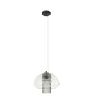 Single pendant lamps - ITALUX Feder Pendant 1xE27 40W Black PND-61001C-BK - product 3