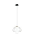 Single pendant lamps - ITALUX Feder Pendant 1xE27 40W Black PND-61001B-BK - product 3