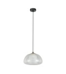 Single pendant lamps - ITALUX Feder Pendant 1xE27 40W Black PND-61001A-BK - product 3