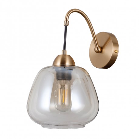 ITALUX Felis Ścienna 1xE27 40W Złoty WL-40824-1-GD