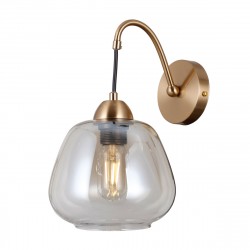 ITALUX Felis Ścienna 1xE27 40W Złoty WL-40824-1-GD