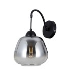 Cantilever wall lamps - ITALUX Felis Wall mounted 1xE27 40W Black matte WL-40824-1-BK - product 1
