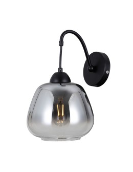 ITALUX Felis Wall mounted 1xE27 40W Black matte WL-40824-1-BK