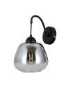 ITALUX Felis Wall mounted 1xE27 40W Black matte WL-40824-1-BK