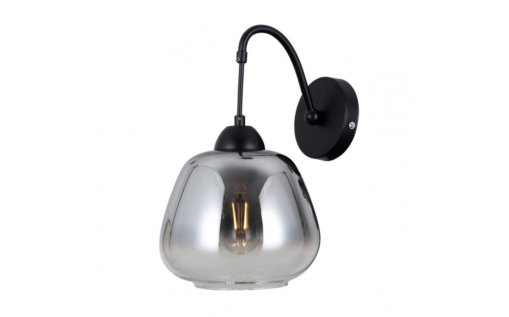 ITALUX Felis Ścienna 1xE27 40W Czarny mat WL-40824-1-BK