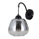 ITALUX Felis Ścienna 1xE27 40W Czarny mat WL-40824-1-BK