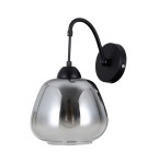 Cantilever wall lamps - ITALUX Felis Wall mounted 1xE27 40W Black matte WL-40824-1-BK - product 2