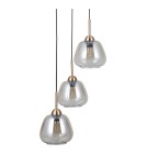 Triple pendant lamps - ITALUX Felis Pendant 3xE27 40W Gold PND-40824-3-GD - product 2