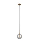 Single pendant lamps - ITALUX Felis Pendant 1xE27 40W Gold PND-40824-1-GD - product 1